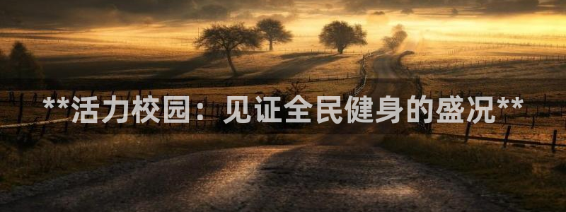 尊龙凯时注册：**活力校园：见证全民健身的盛况**