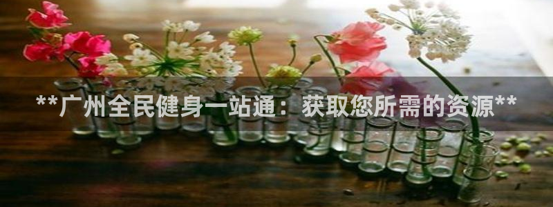 尊龙一人生就是博尊：**广州全民健身一站通：获取您所需的