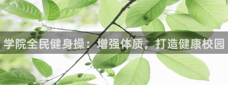 尊龙z6.con：学院全民健身操：增强体质，打造健康校园
