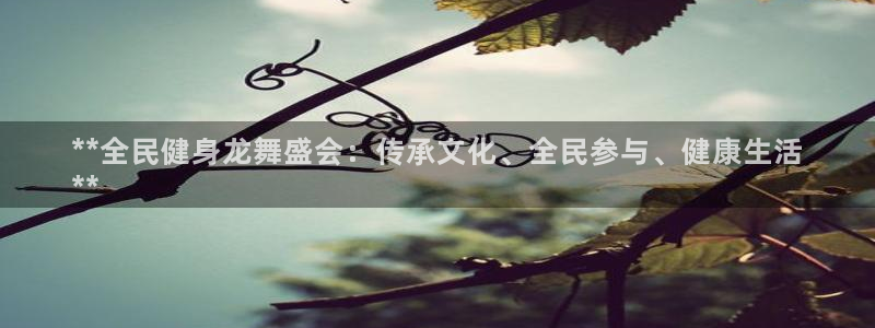 尊龙人生就是博官方官网：**全民健身龙舞盛会：传承文化、