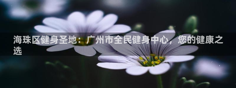 尊龙app登录不了：海珠区健身圣地：广州市全民健身中心，