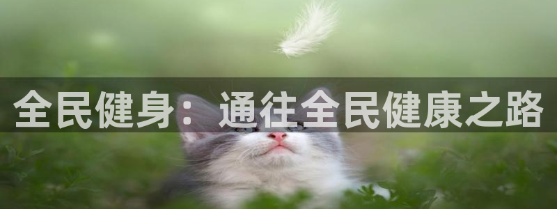 尊龙 am i blue：全民健身：通往全民健康之路