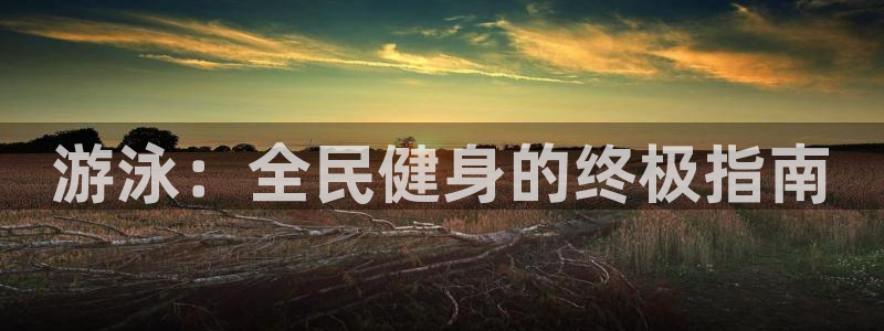 尊龙旗舰厅：游泳：全民健身的终极指南